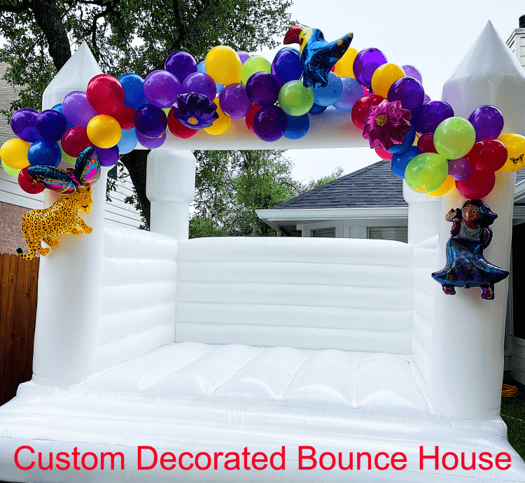 Custom Decorated Bounce House Single Item Bounce House or Waterslide
